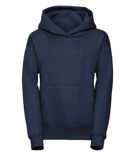 Russell Schoolgear Kids Hooded Sweatshirt - French Navy (575B)