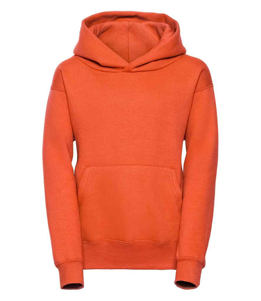 Russell Schoolgear Kids Hooded Sweatshirt - Orange (575B)