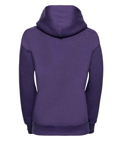 Russell Schoolgear Kids Hooded Sweatshirt - Purple (575B)