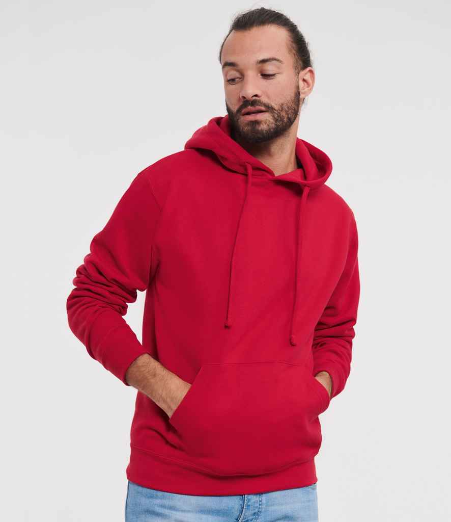 Russell Hooded Sweatshirt - Classic Red (575M)