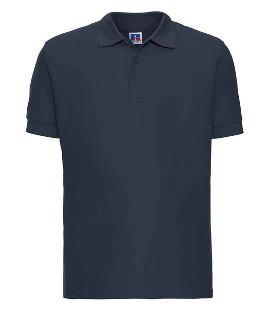 Russell Ultimate Cotton Piqué Polo Shirt - French Navy (577M)