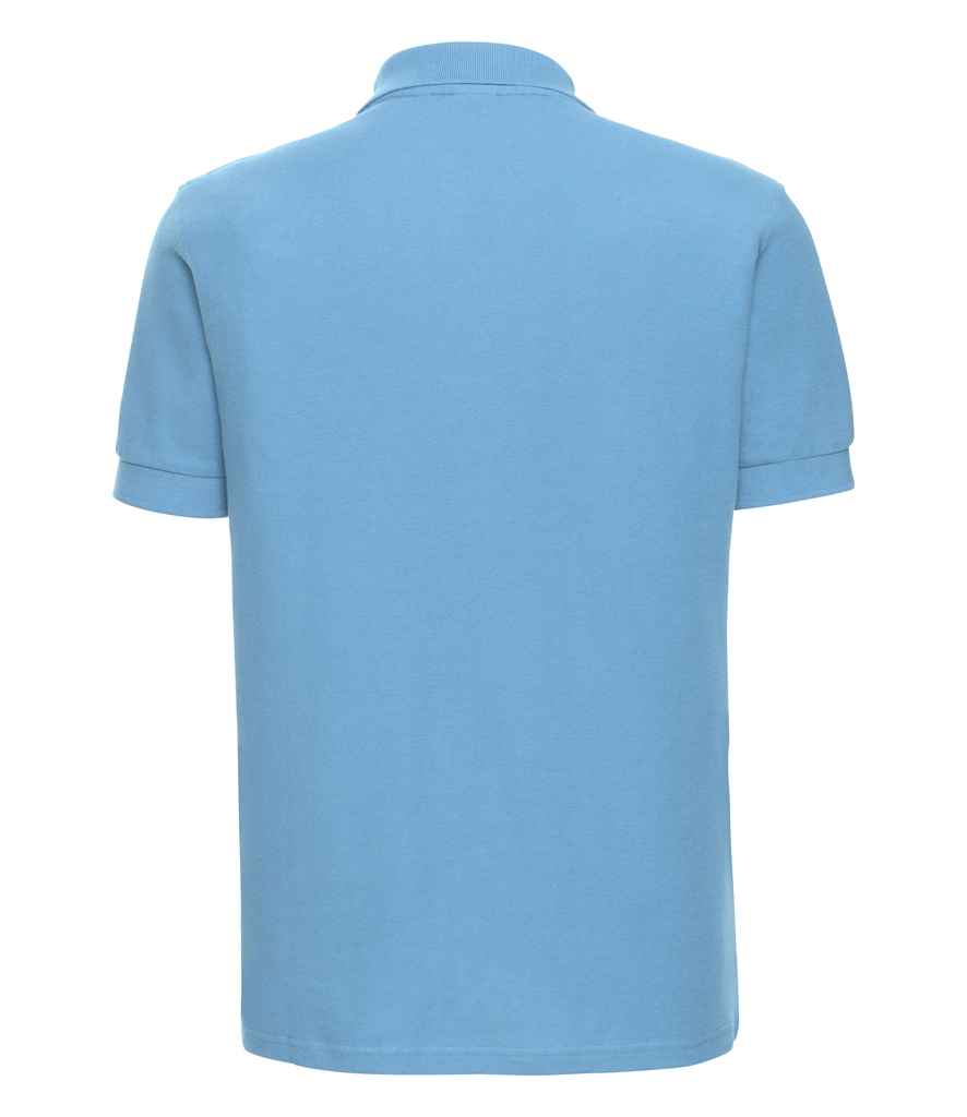 Russell Ultimate Cotton Piqué Polo Shirt - Sky Blue (577M)