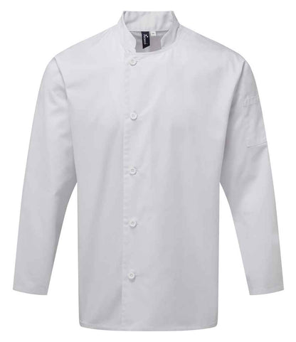 Premier Essential Long Sleeve Chef's Jacket - FRONT