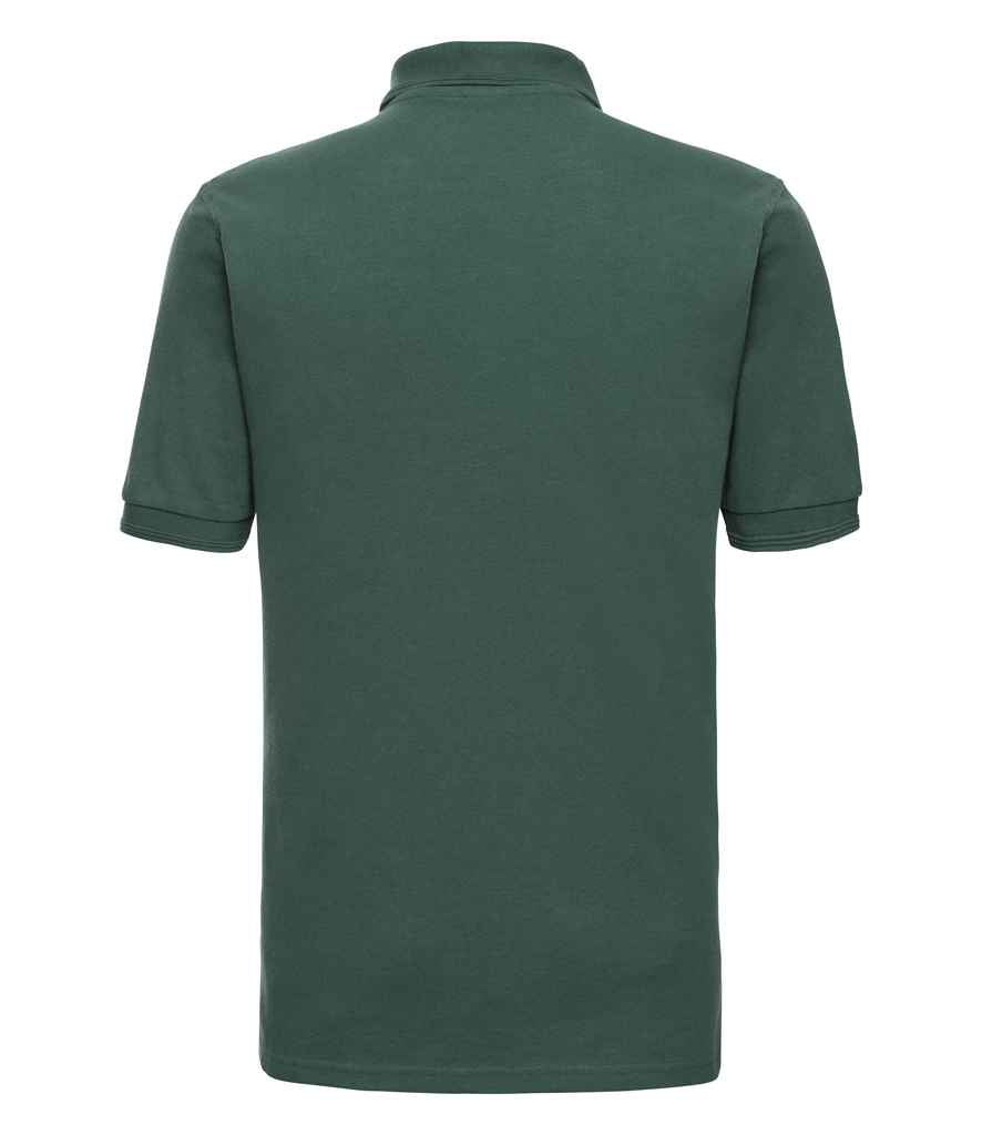 Russell Hardwearing Poly/Cotton Piqué Polo Shirt - Bottle Green (599M)