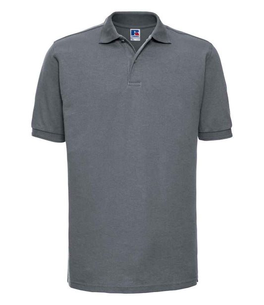 Russell Hardwearing Poly/Cotton Piqué Polo Shirt - Convoy Grey (599M)