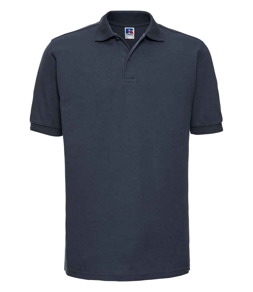 Russell Hardwearing Poly/Cotton Piqué Polo Shirt - French Navy (599M)