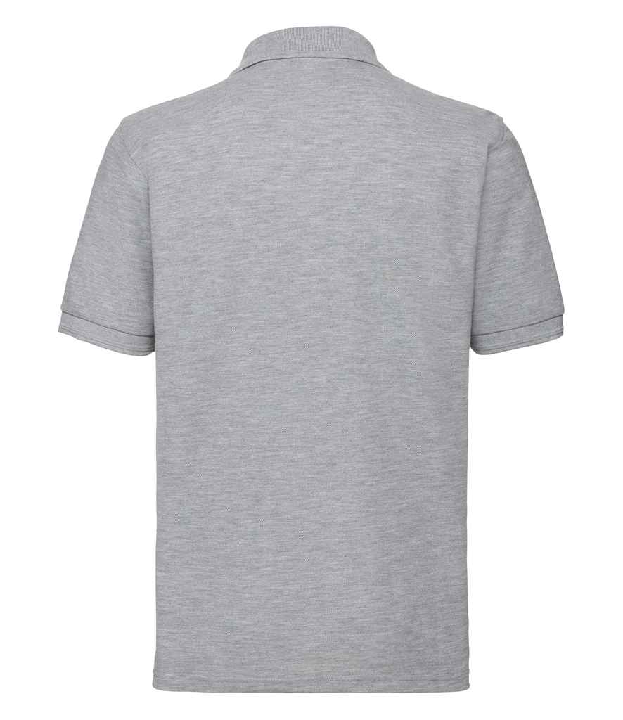 Russell Hardwearing Poly/Cotton Piqué Polo Shirt - Light Oxford (599M)