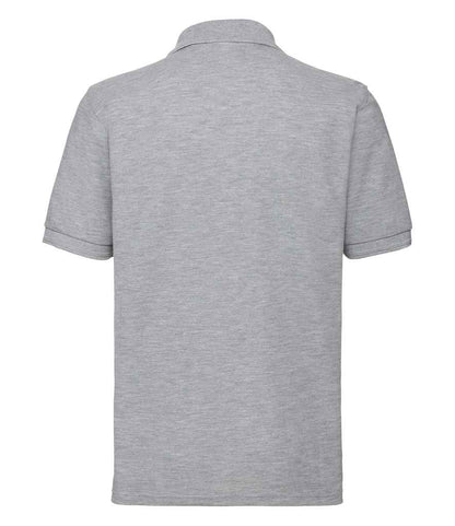 Russell Hardwearing Poly/Cotton Piqué Polo Shirt - Light Oxford (599M)
