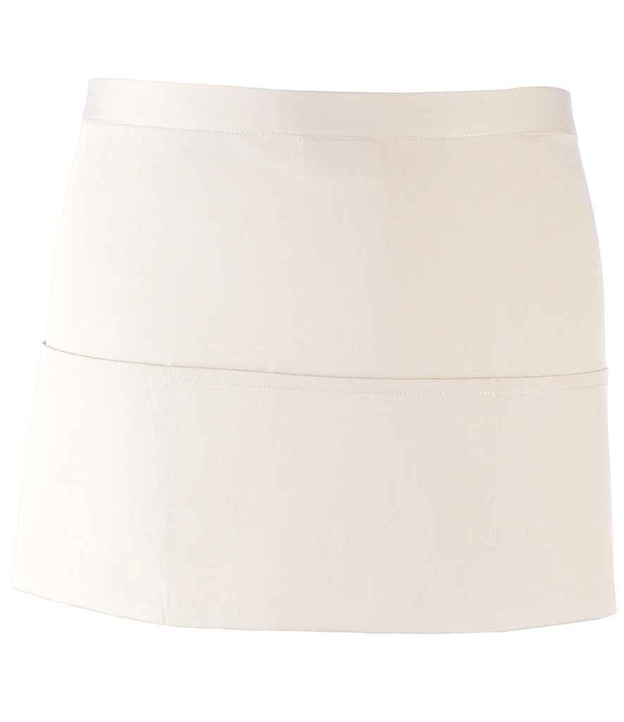 Premier 'Colours' 3 Pocket Apron - FRONT