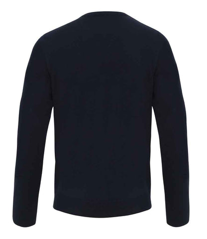 Premier Essential Acrylic V Neck Sweater - BACK