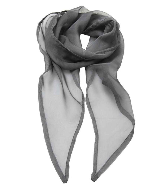 Premier 'Colours' Chiffon Scarf - FRONT