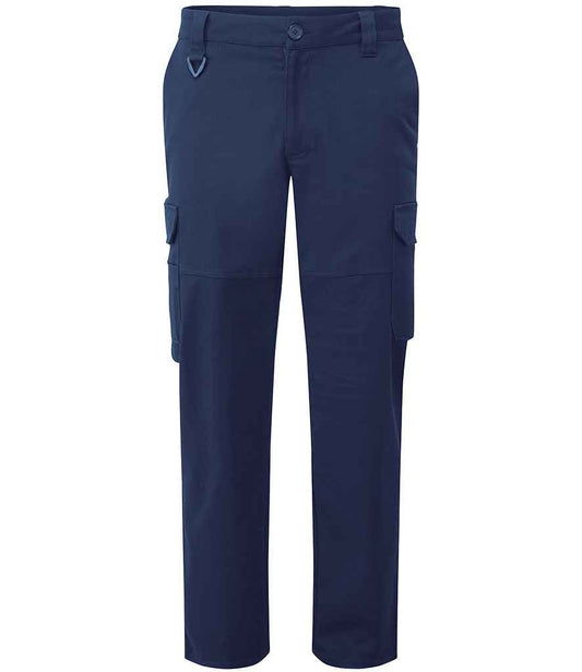 Premier Unisex Stretchchecker Work Cargo Trousers - FRONT