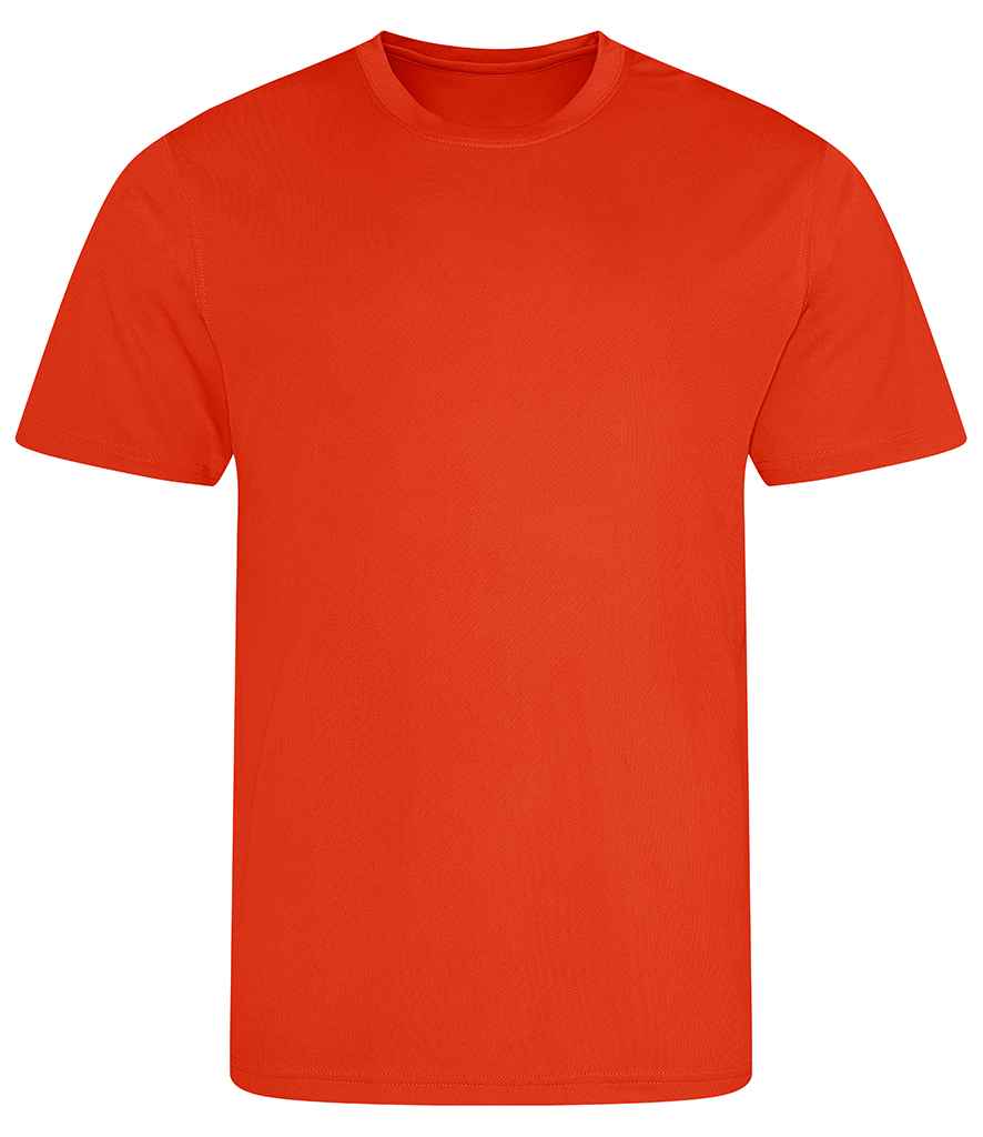 AWDis Cool T-Shirt - Orange Flame Back