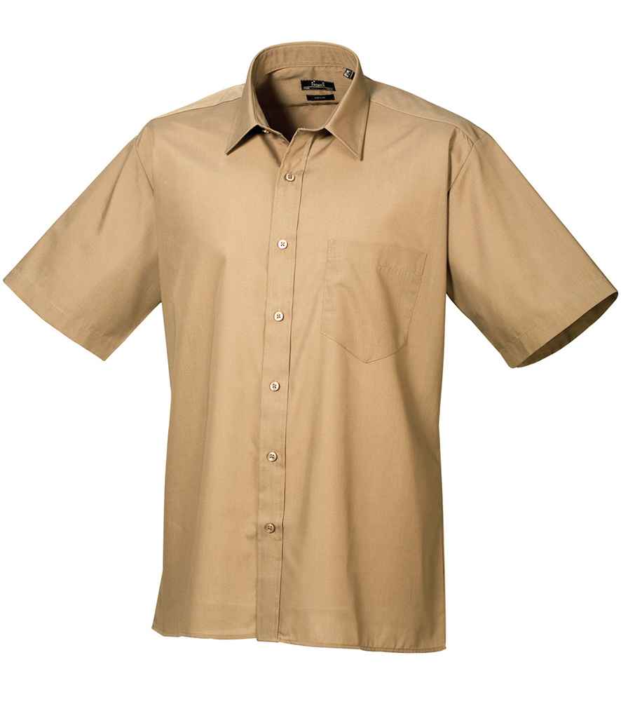 Premier Short Sleeve Poplin Shirt - FRONT