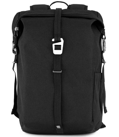 Craghoppers Expert Kiwi Classic Roll-Top Backpack - Black (CR622) - front