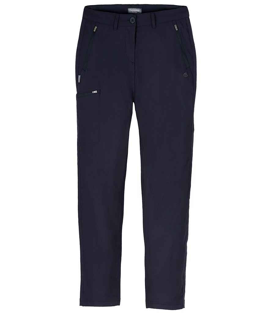 Craghoppers Expert Ladies Kiwi Pro Stretch Trousers - Dark Navy (CR234) - front
