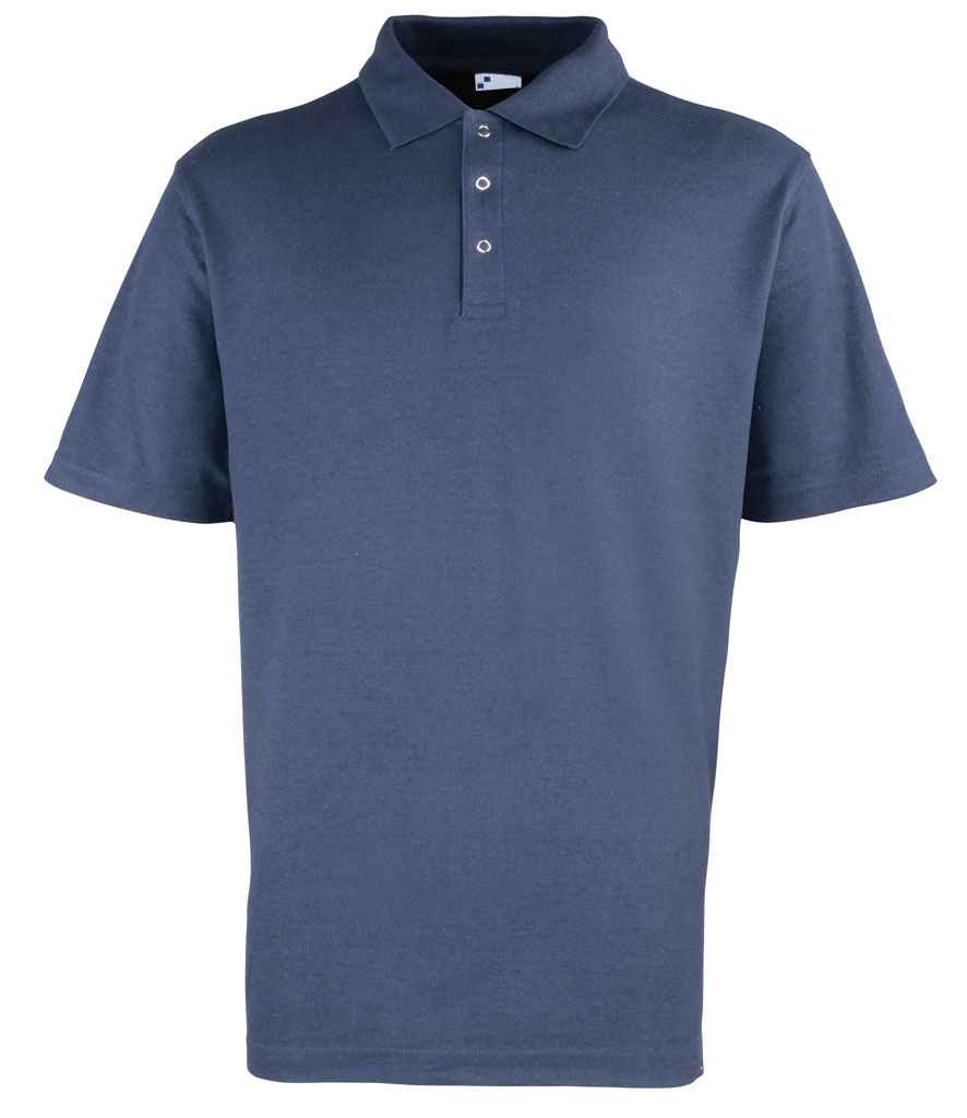 Premier Stud Piqué Polo Shirt - FRONT