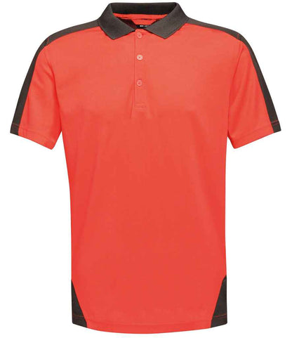 Regatta Contrast Quick Wicking Piqué Polo Shirt - FRONT