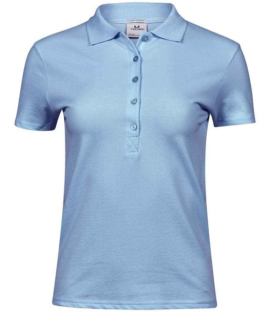 Tee Jays Ladies Luxury Stretch Polo Shirt - FRONT