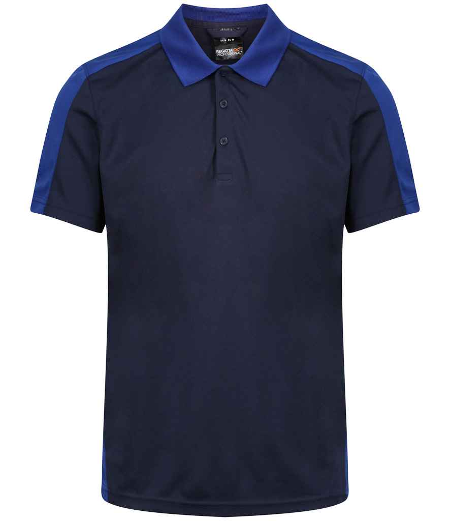 Regatta Contrast Quick Wicking Piqué Polo Shirt - FRONT