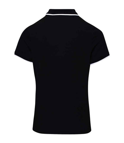 Premier Ladies Contrast Coolchecker® Piqué Polo Shirt - BACK