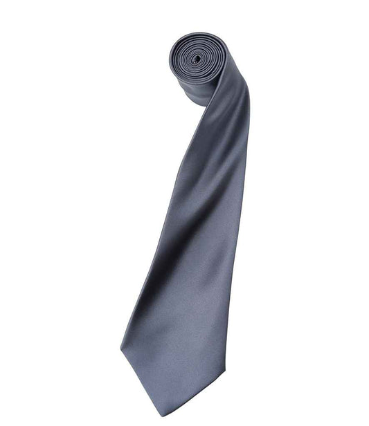 Premier 'Colours' Satin Tie - FRONT