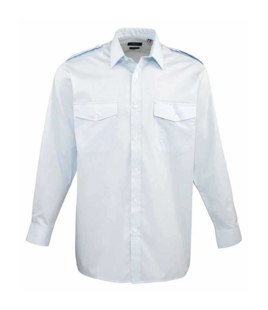 Premier Long Sleeve Pilot Shirt - FRONT