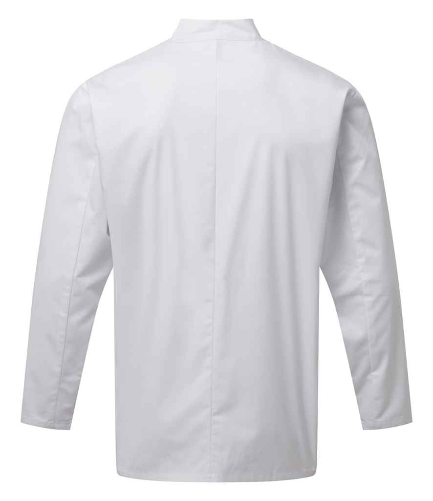 Premier Essential Long Sleeve Chef's Jacket - BACK
