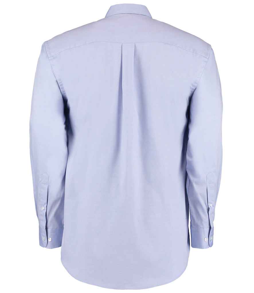 Kustom Kit Premium Long Sleeve Classic Fit Oxford Shirt - BACK