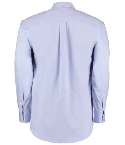 Kustom Kit Premium Long Sleeve Classic Fit Oxford Shirt - BACK