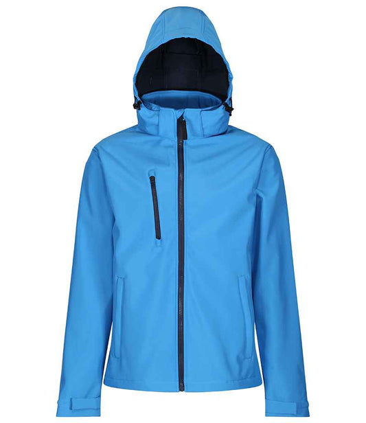 Regatta Venturer Three Layer Hooded Soft Shell Jacket - FRONT