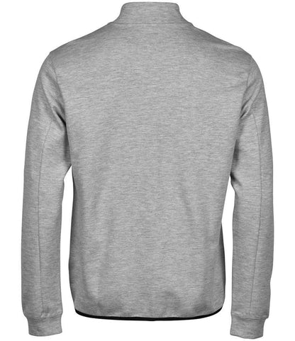 Tee Jays Athletic Full Zip Sweat Cardigan - BACK