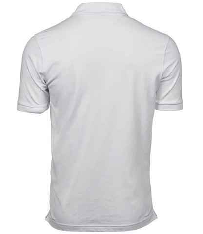Tee Jays Luxury Stretch Piqué Polo Shirt - BACK