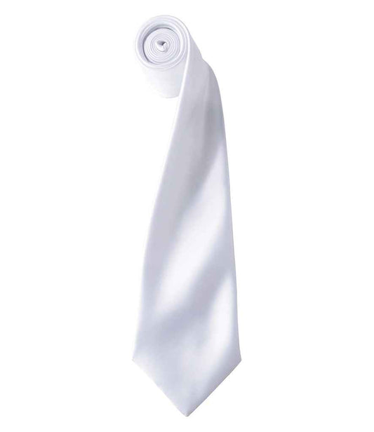 Premier 'Colours' Satin Tie - FRONT