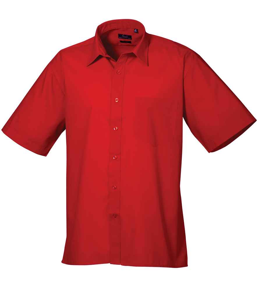 Premier Short Sleeve Poplin Shirt - FRONT