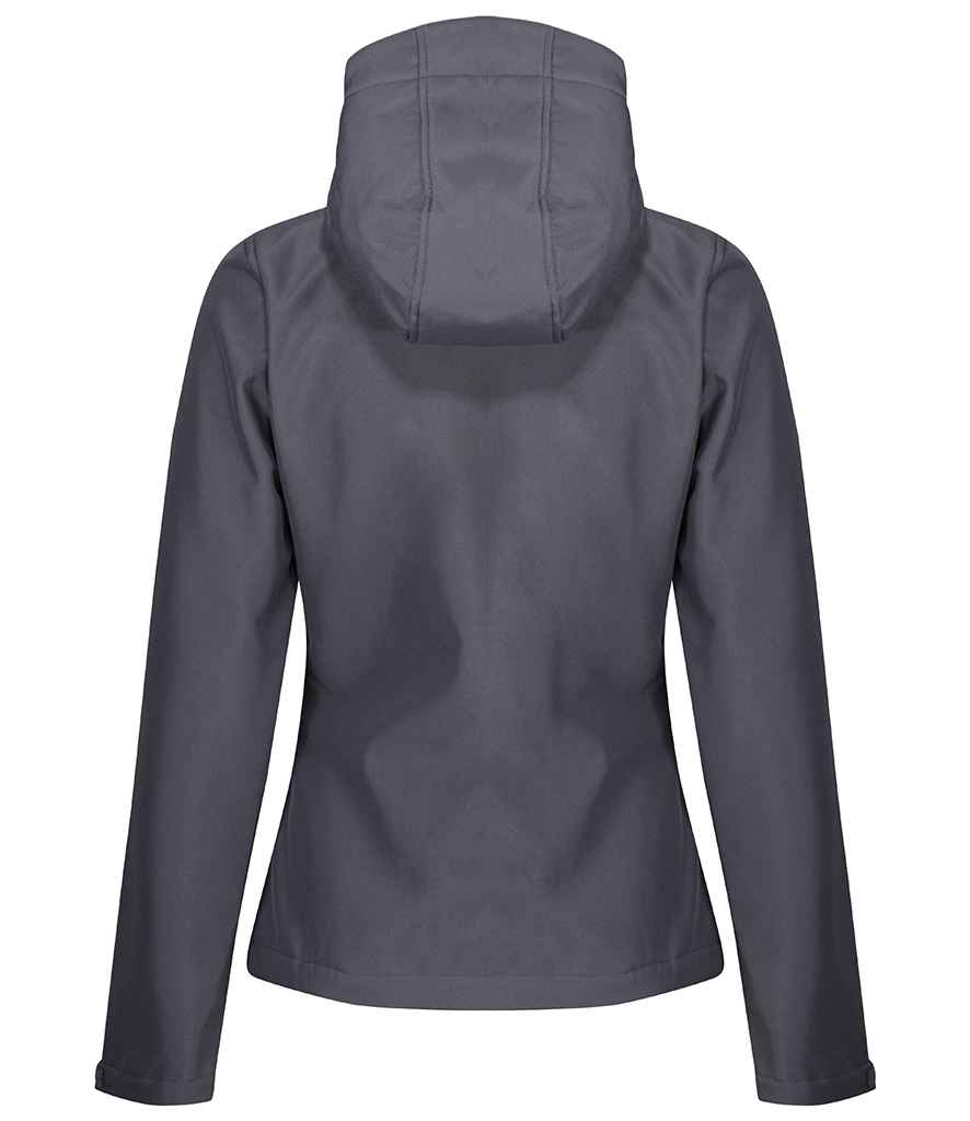 Regatta Ladies Venturer Three Layer Hooded Soft Shell Jacket - BACK