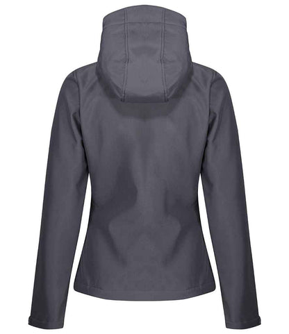 Regatta Ladies Venturer Three Layer Hooded Soft Shell Jacket - BACK