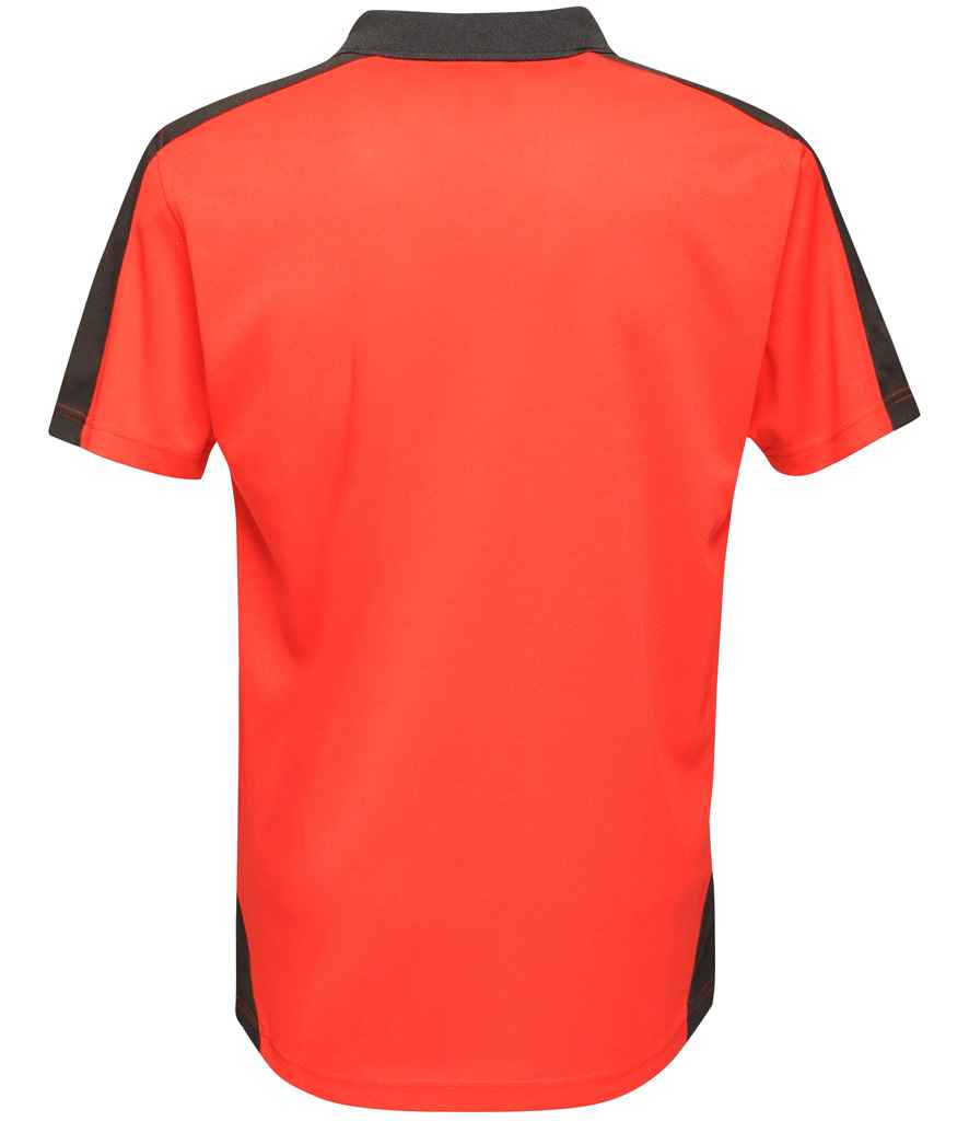 Regatta Contrast Quick Wicking Piqué Polo Shirt - BACK