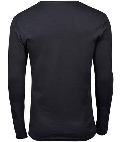 Tee Jays Long Sleeve Interlock T-Shirt - BACK