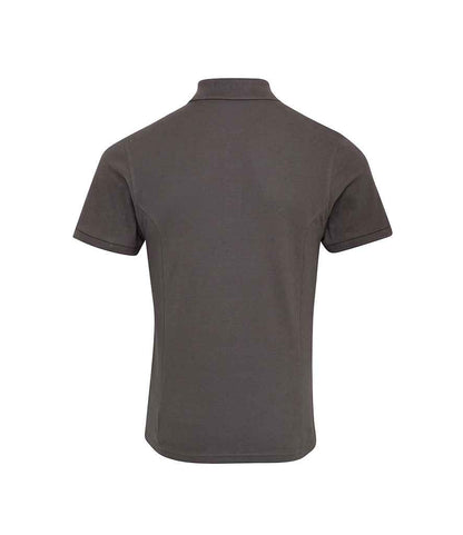 Premier Coolchecker® Plus Piqué Polo Shirt - BACK