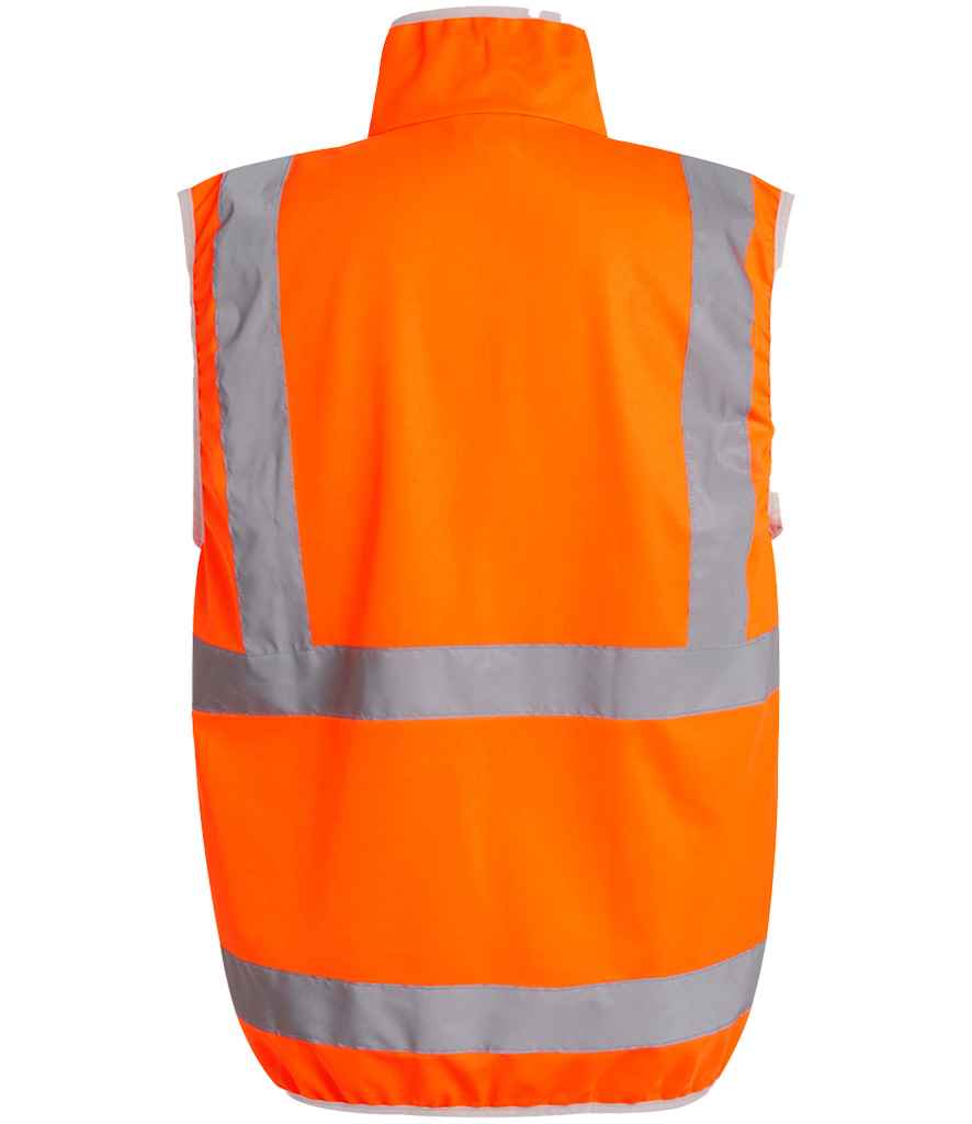 Regatta High Visibility Pro Full Zip Gilet - BACK