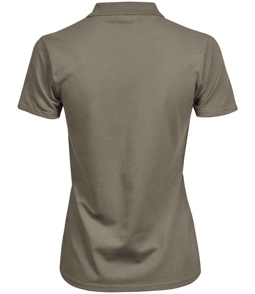 Tee Jays Ladies Luxury Stretch Polo Shirt - BACK