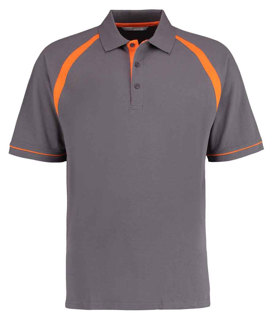 Kustom Kit Oak Hill Cotton Piqué Polo Shirt - FRONT