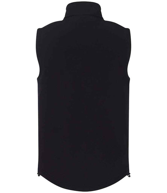Pro RTX Pro Two Layer Soft Shell Gilet - Black - back