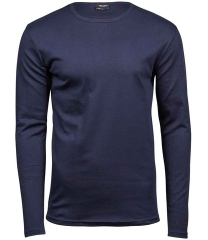 Tee Jays Long Sleeve Interlock T-Shirt - FRONT