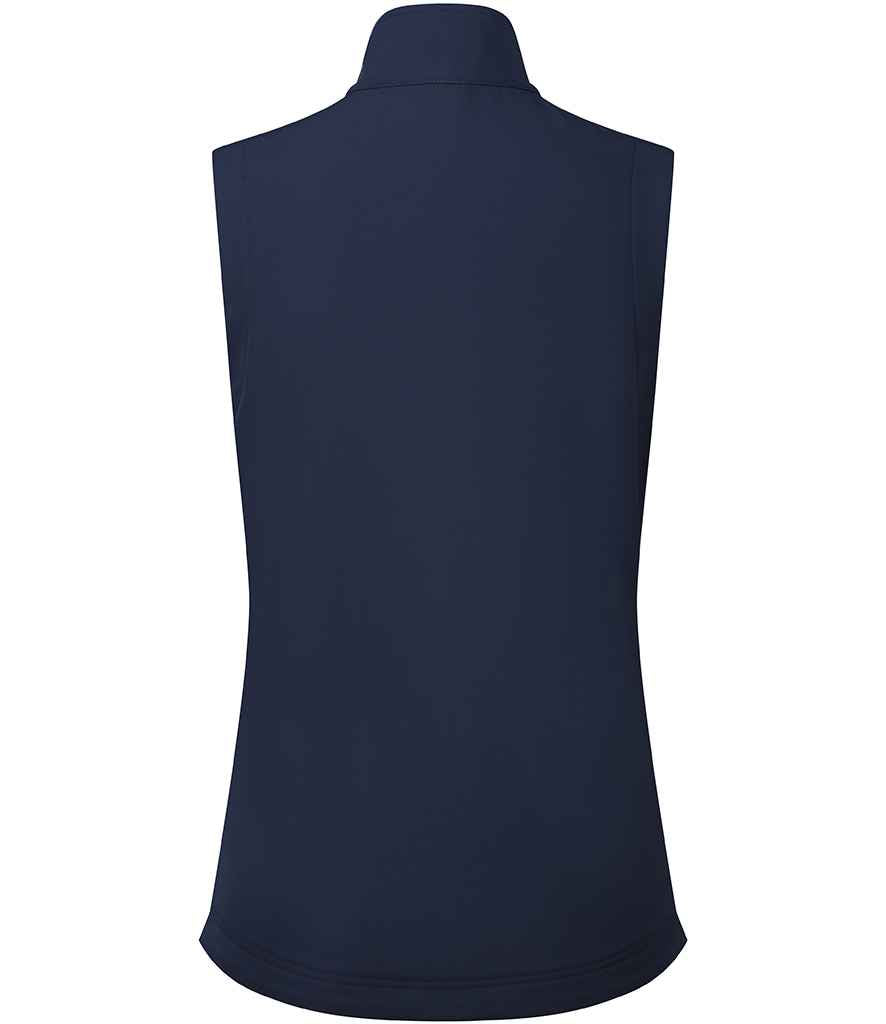 Premier Ladies Windchecker® Recycled Printable Soft Shell Gilet - BACK