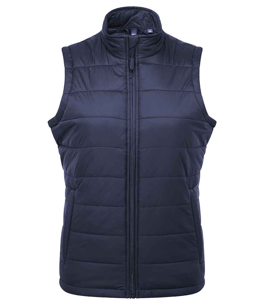Premier Ladies Recyclight® Padded Gilet - FRONT