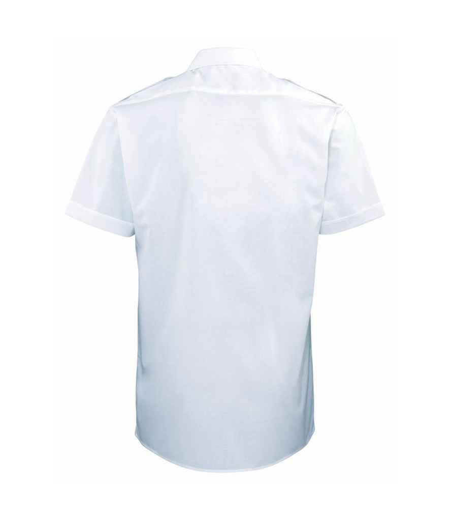Premier Short Sleeve Pilot Shirt - BACK