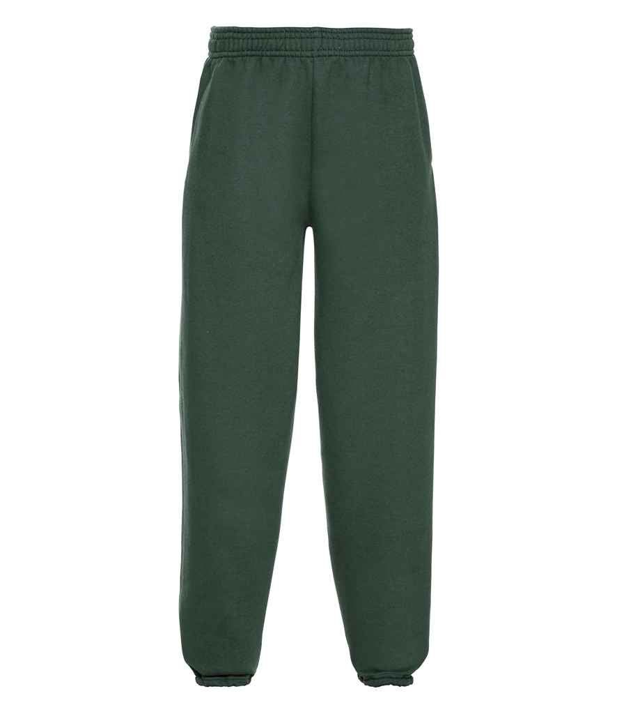 Russell Schoolgear Kids Elasticated Hem Jog Pants - Bottle Green (750B)