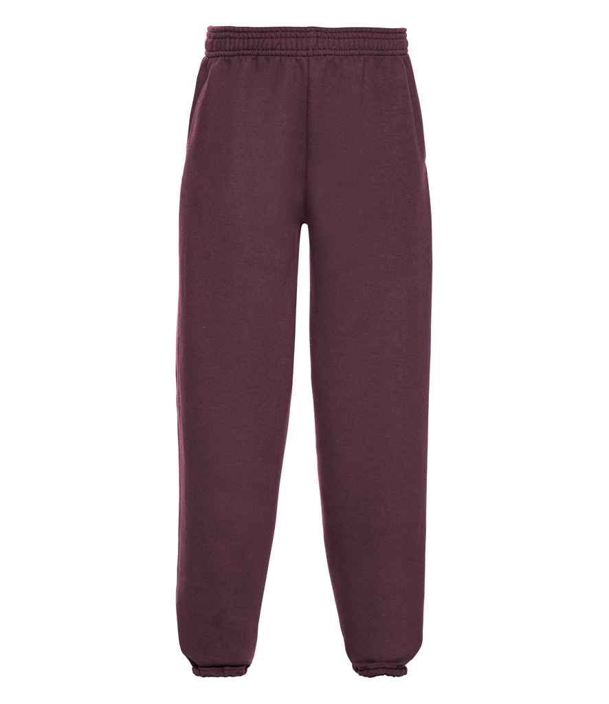 Russell Schoolgear Kids Elasticated Hem Jog Pants - Burgundy (750B)